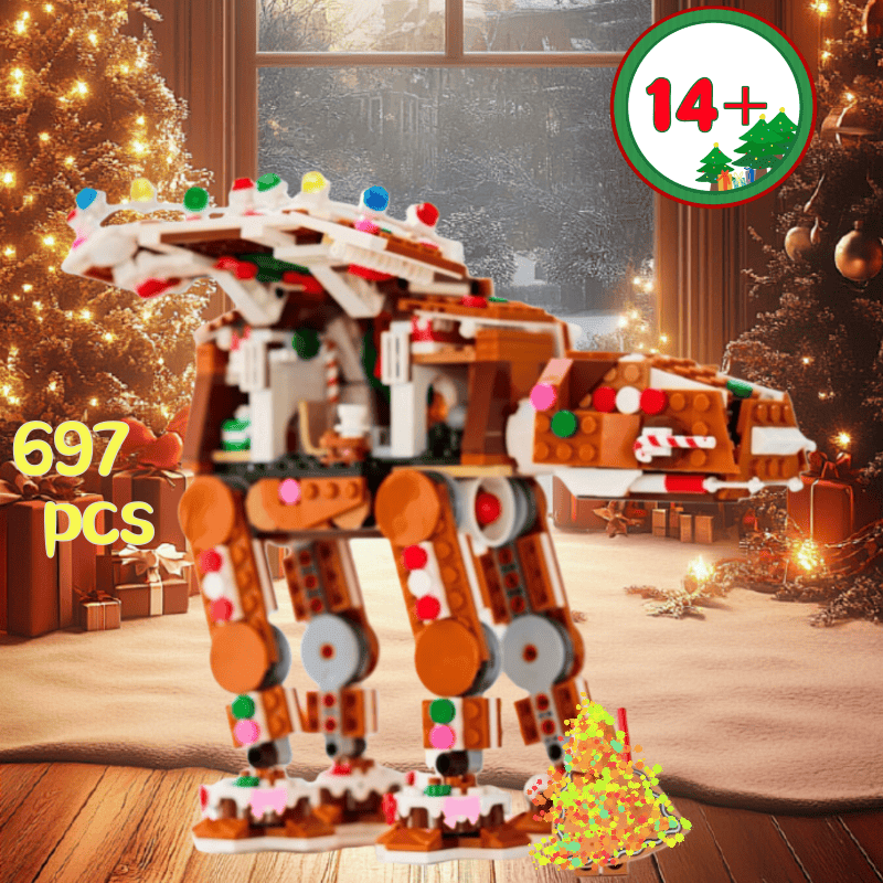 Home Fragrance Gingerbread - Bricklink Ideas Christmas 697 Pcs Gingerbread