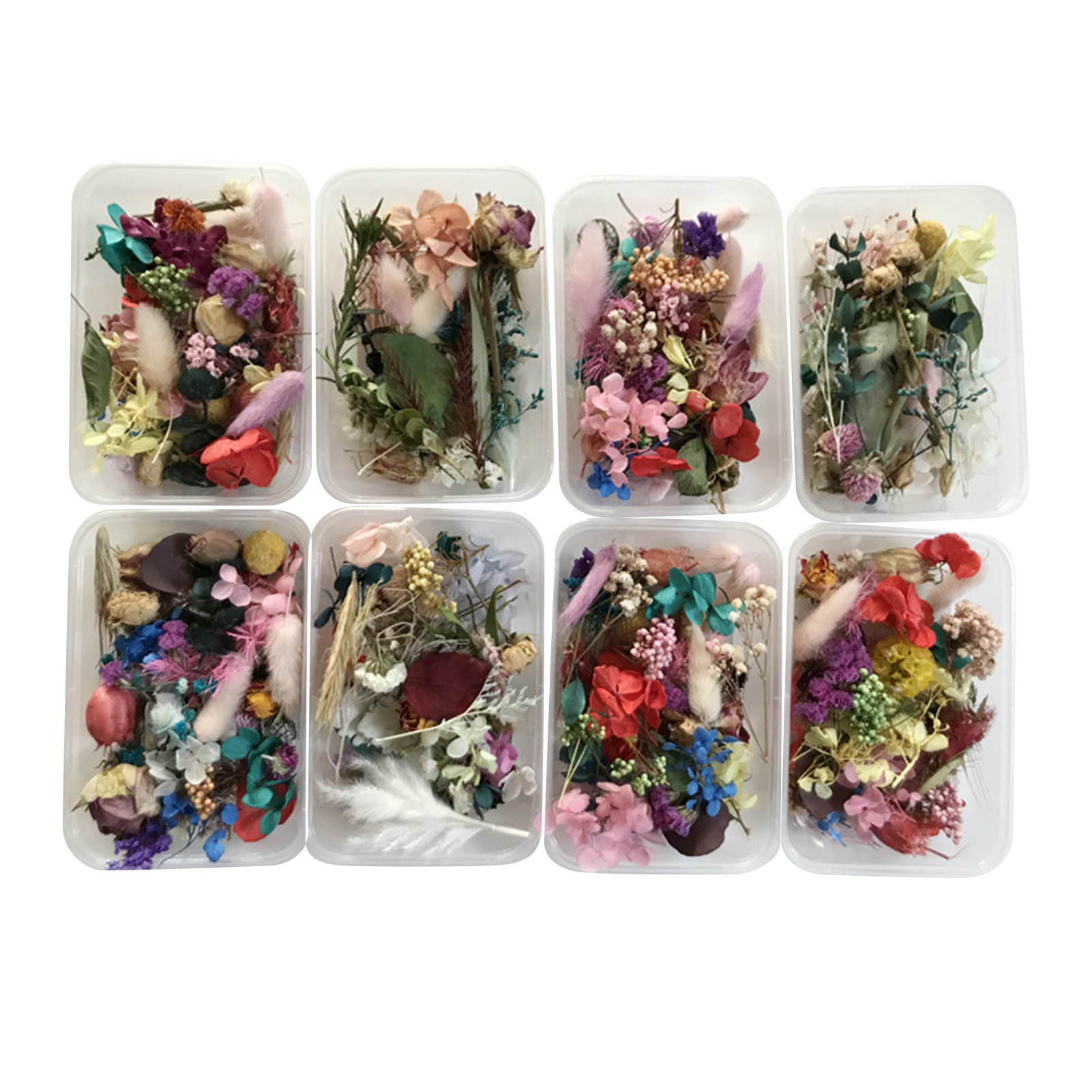 Home Fragrance Gift Set - Natural Dried Flower Kit Pressed Artwork