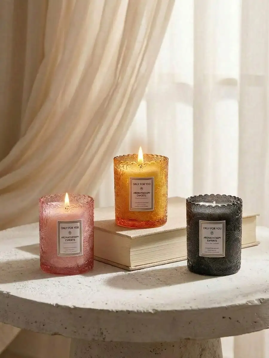 Home Fragrance Scented Candle - Natural Soy Wax Scented Candle -