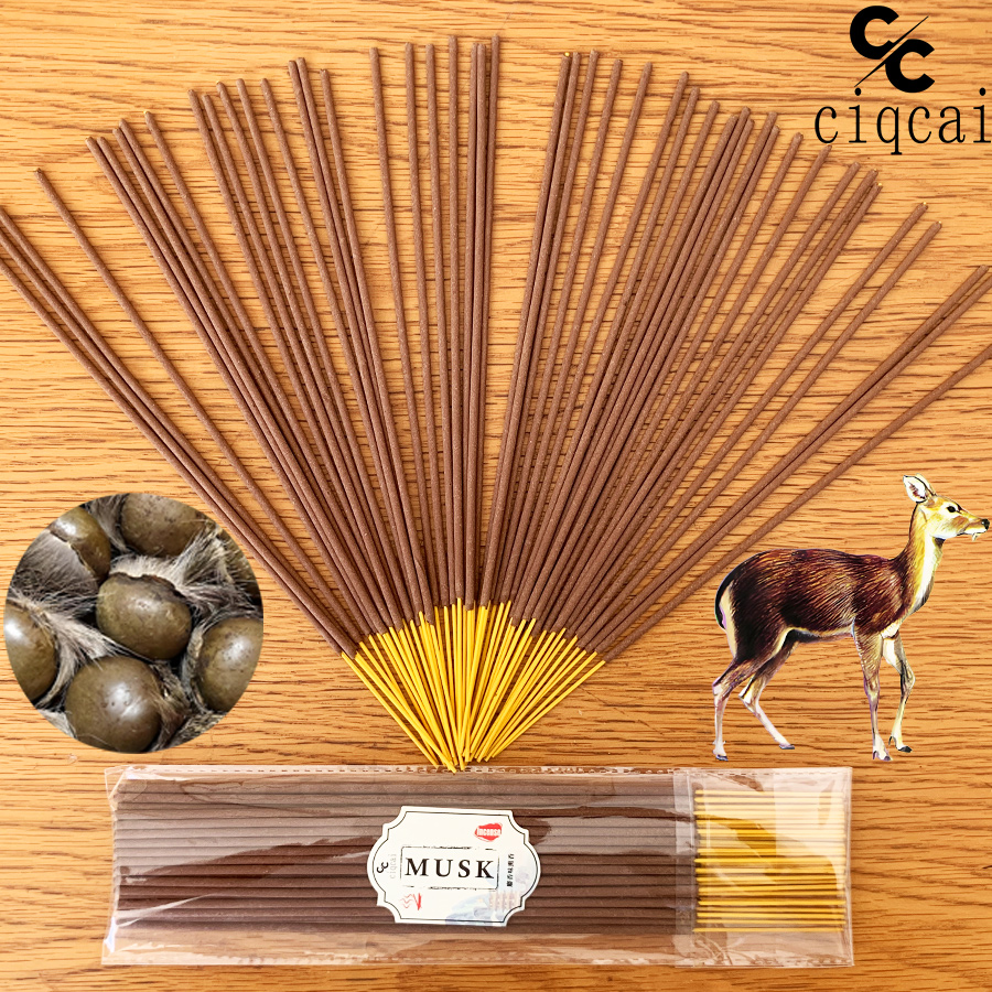 Home Fragrance Scented Candle - Musk-Scented Handmade Incense Sticks, 25.5cm Extended