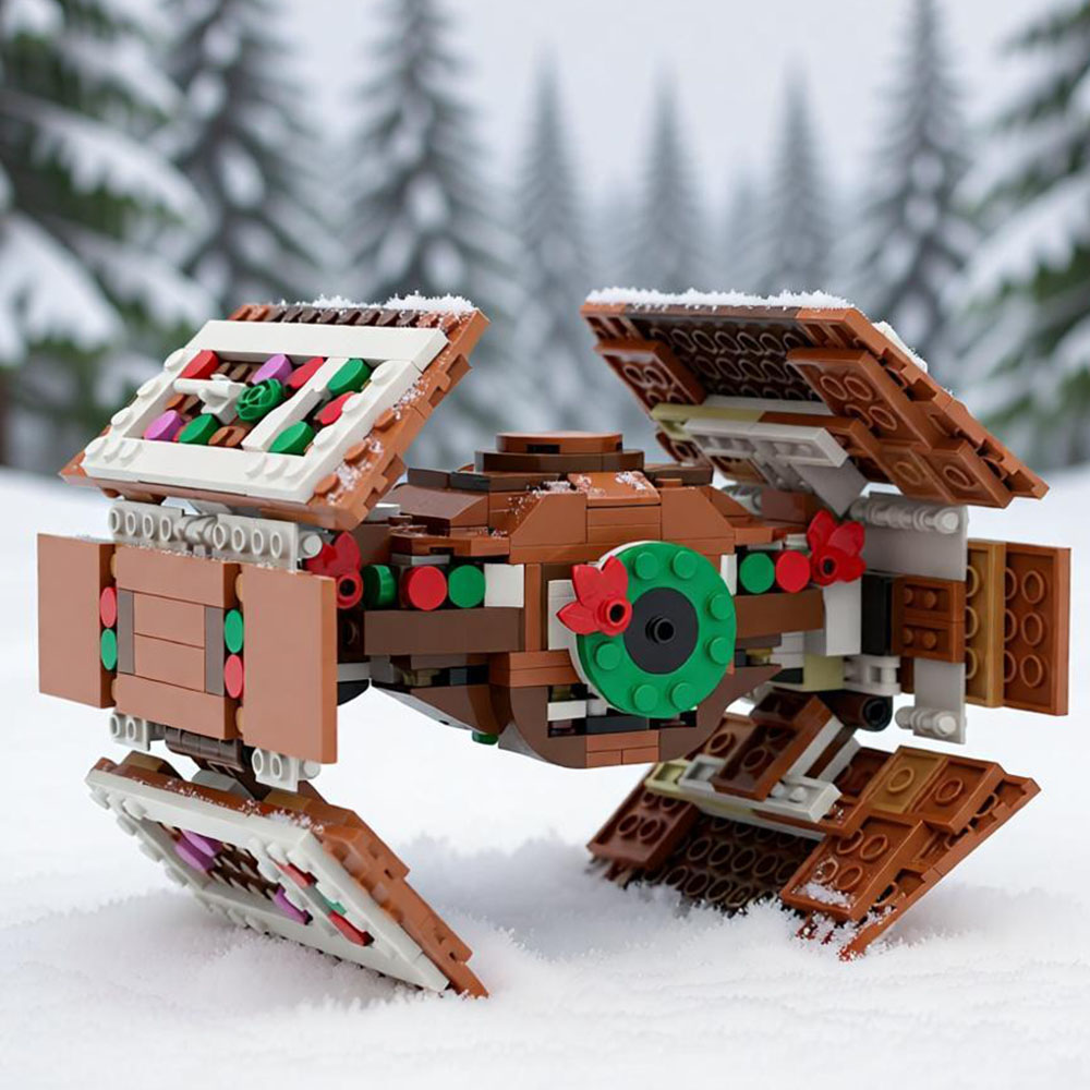 Home Fragrance Gingerbread - MOC Gingerbread Titanium Falcon Gighter Jet