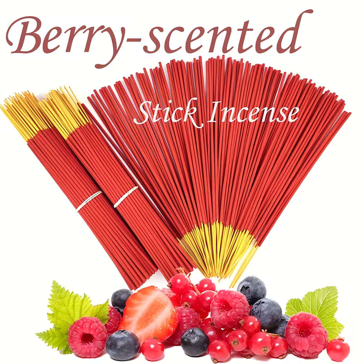 Home Fragrance Scented Candle - Wild Strawberry Incense Stick - 25.5cm