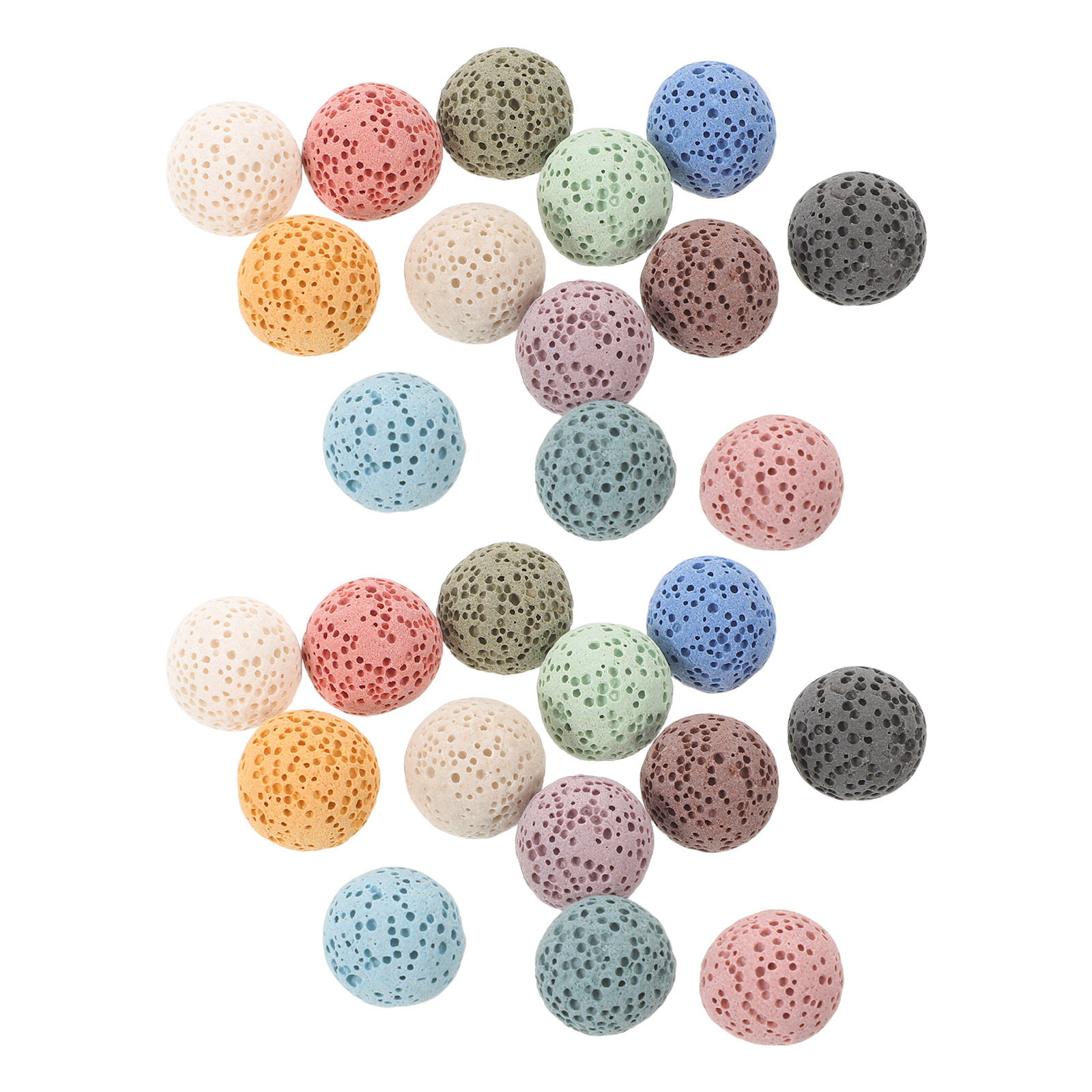 Home Fragrance Set - 26Pcs Aromatherapy Volcanic Rock Diffuser Beads