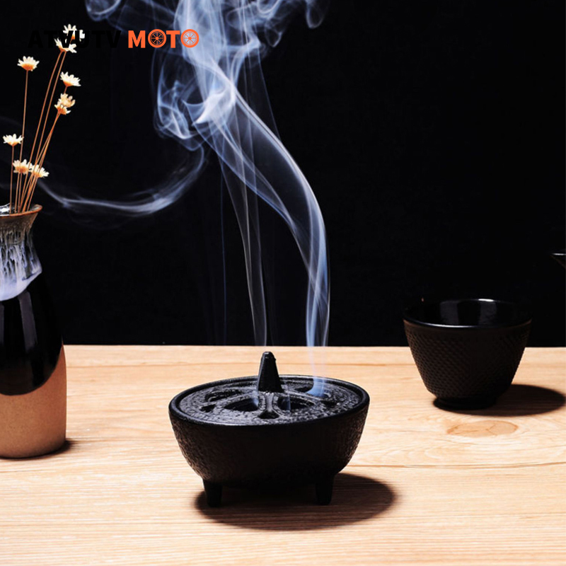 Home Fragrance Miniso - Creative Mini Cast-iron Incense Burner Sandalwood