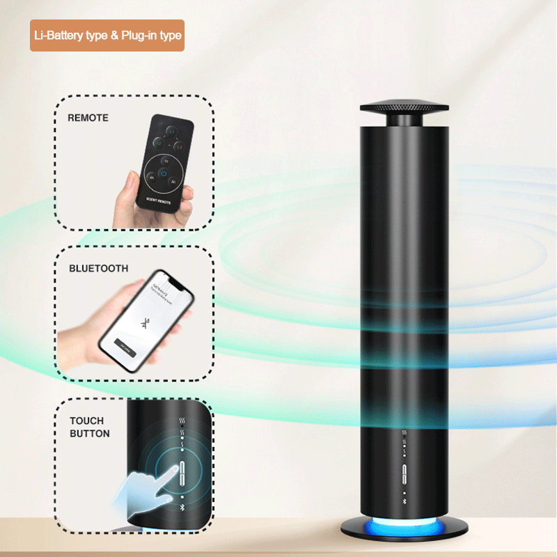 Home Fragrance Accessories - JQNING Smart Essential Oil Diffuser Office