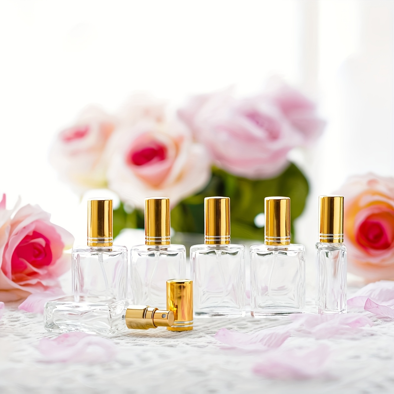 12pcs+6 accessories 15ml trans - Room Spray Bottle のレビューと価格