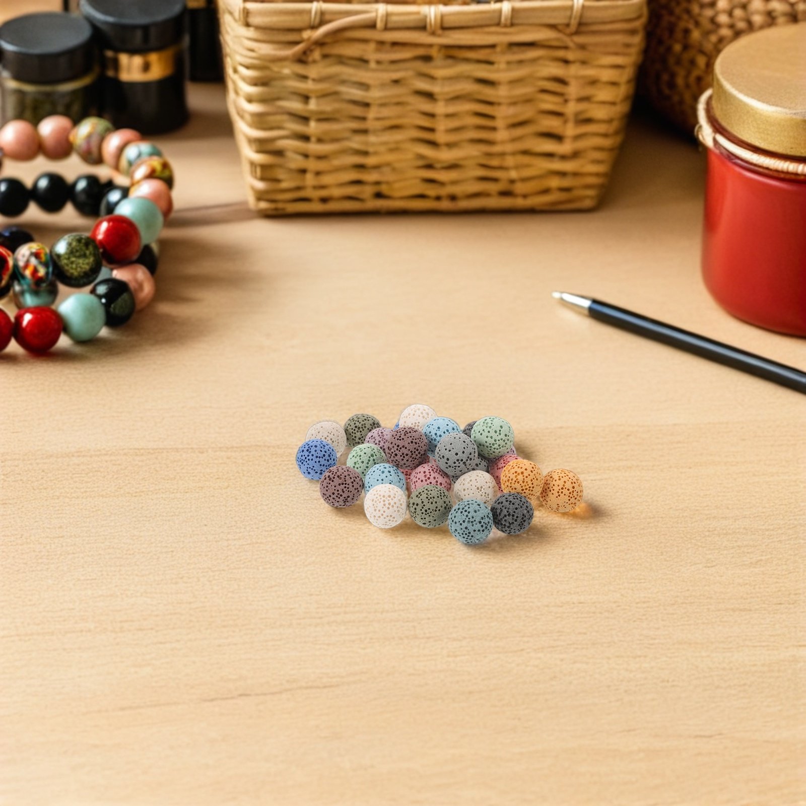 26Pcs Volcanic Rock Aromathera - Home Fragrance Accessories のレビューと価格