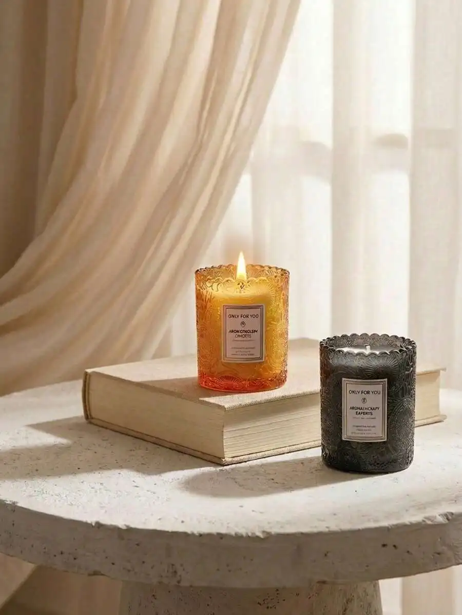 Natural Soy Wax Scented Candle - Home Fragrance Scented Candle のレビューと価格