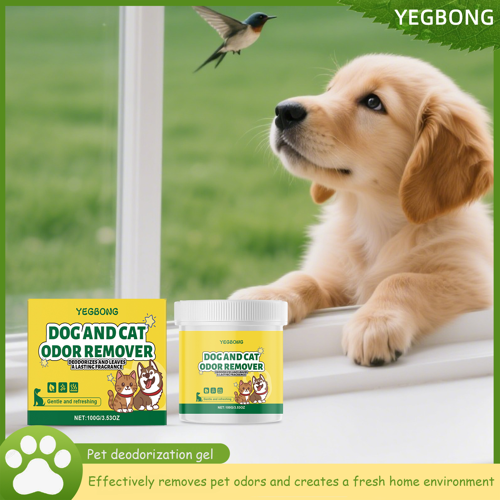 Yegbong Pet Odor Remover Gel H - Gel Air Freshener のレビューと価格