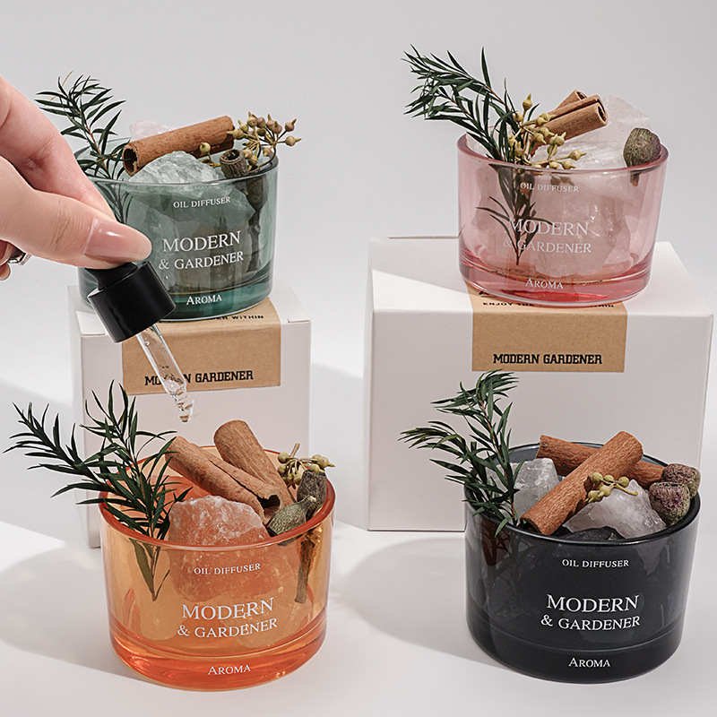 Household Fireless Crystal Aro - Home Fragrance Gift Set のレビューと価格