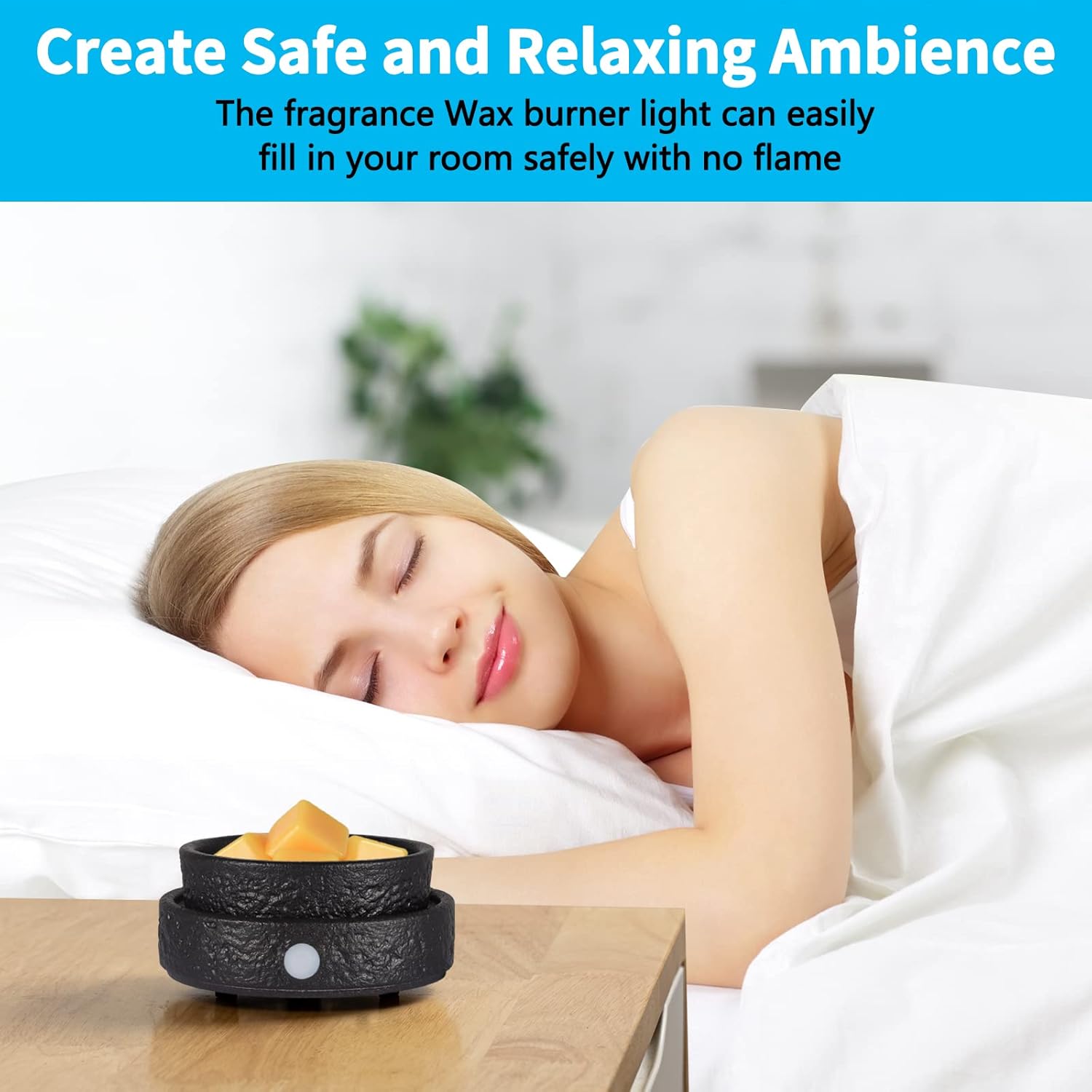 Ceramic Wax Melt Warmer, 3-in- - Home Fragrance Scented Candle のレビューと価格