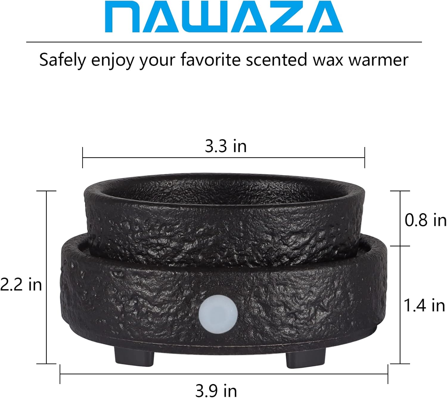 Ceramic Wax Melt Warmer, 3-in- - Home Fragrance Scented Candle のレビューと価格