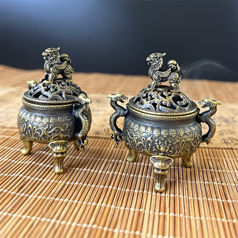 Vintage Alloy Incense Burner S - Home Fragrance Miniso のレビューと価格