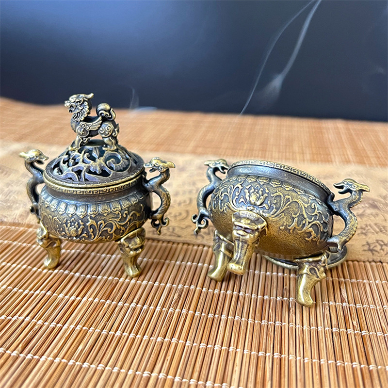 Vintage Alloy Incense Burner S - Home Fragrance Miniso のレビューと価格