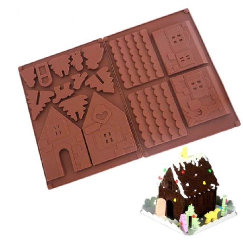 3D Christmas House Chocolate M - Home Fragrance Gingerbread のレビューと価格