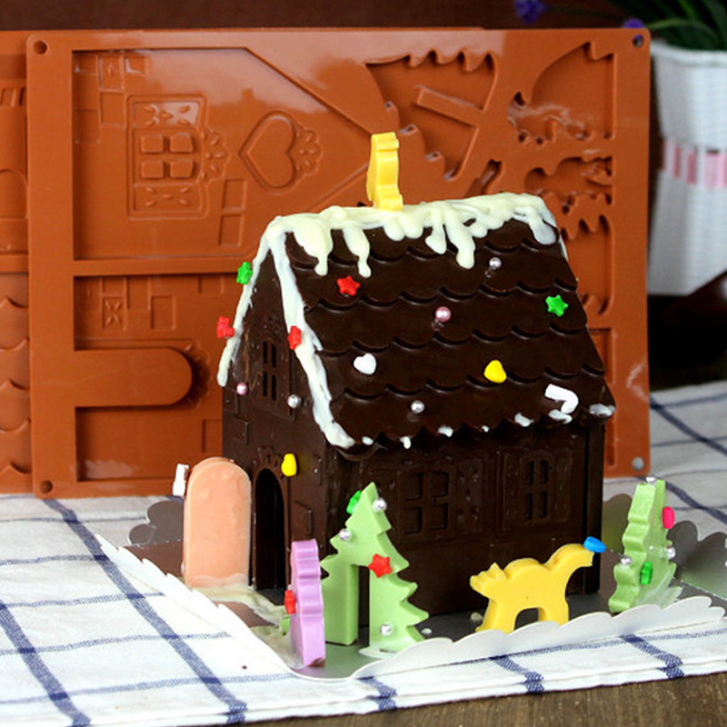 3D Christmas House Chocolate M - Home Fragrance Gingerbread のレビューと価格