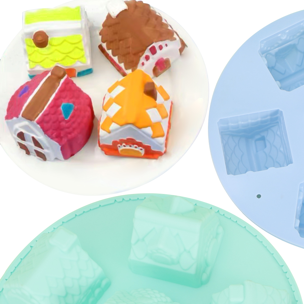 Silicone 6 Cavity Gingerbread  - Home Fragrance Gingerbread のレビューと価格