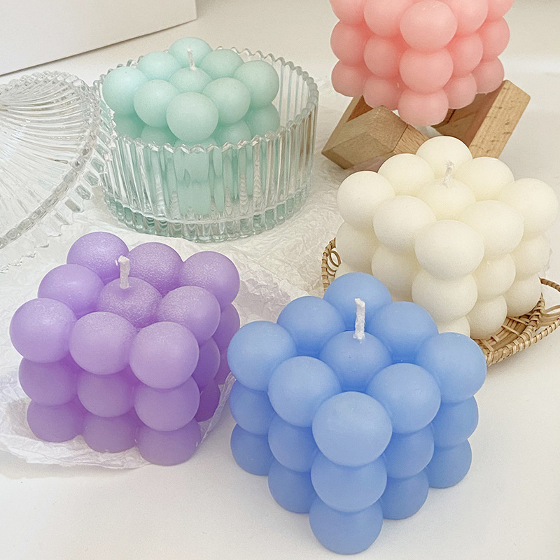 5 pcs Bubble Candle Value Set, - Home Fragrance Gift Set のレビューと価格