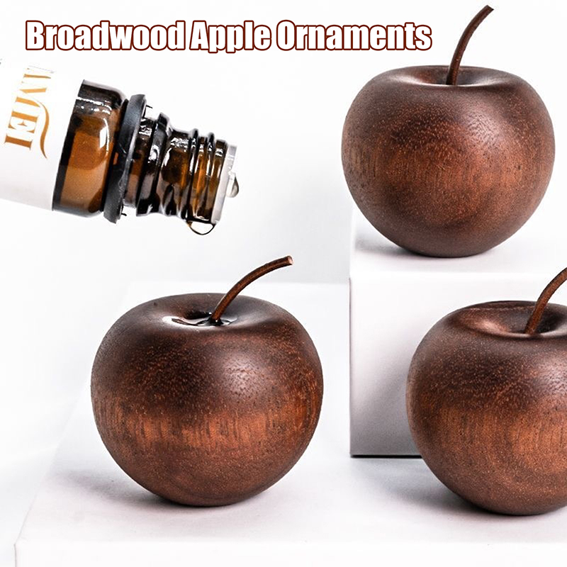 1/3 Set Of Wooden Apple Shaped - Home Fragrance Set のレビューと価格