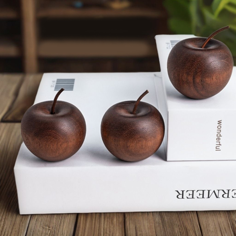 1/3 Set Of Wooden Apple Shaped - Home Fragrance Set のレビューと価格