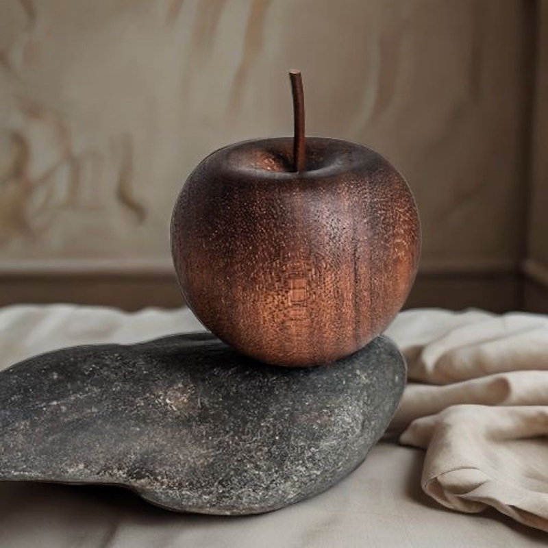 1/3 Set Of Wooden Apple Shaped - Home Fragrance Set のレビューと価格