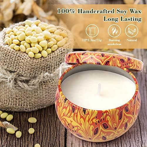 Scented Soy Wax Candles Set, 1 - Home Fragrance Set のレビューと価格
