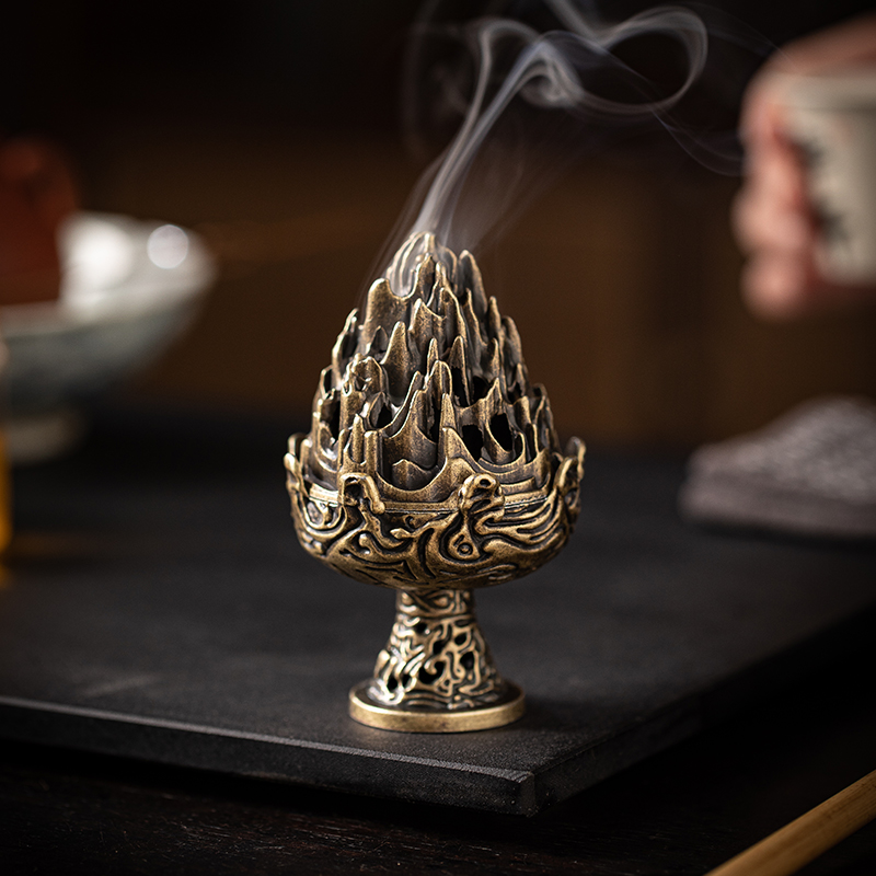 Boshan Incense Burner Handmade - Home Fragrance Miniso のレビューと価格
