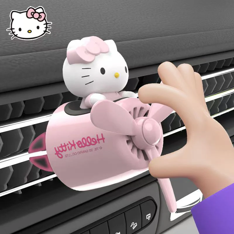 Kitty Car Vent Fan with Air Fr - Home Fragrance Miniso のレビューと価格