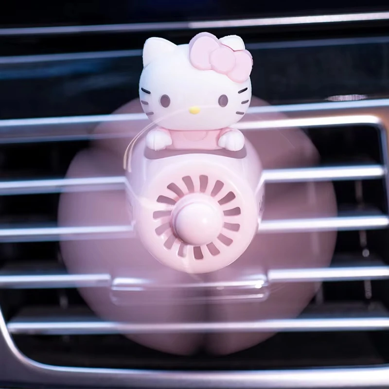 Kitty Car Vent Fan with Air Fr - Home Fragrance Miniso のレビューと価格