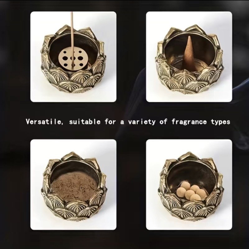 1pc Hollow Lotus Incense, Burn - Home Fragrance Miniso のレビューと価格