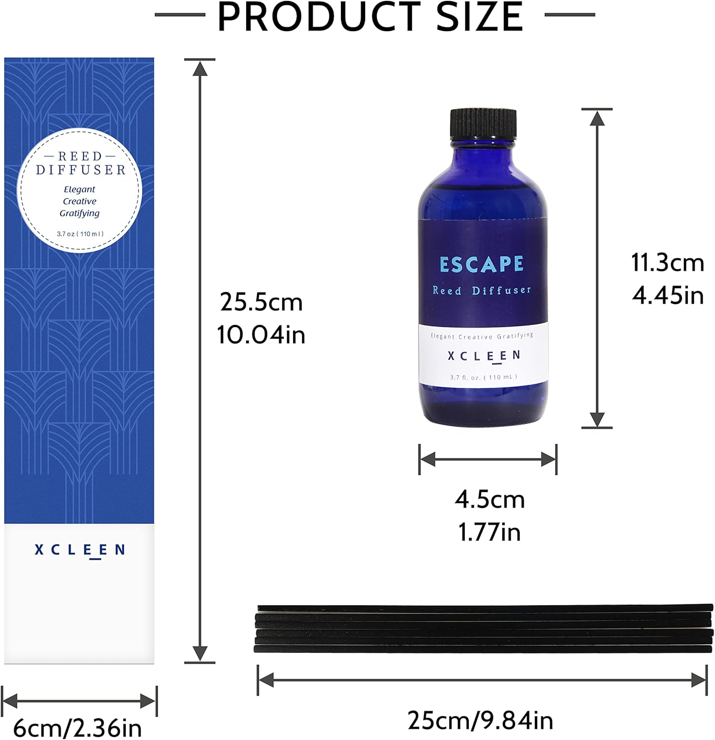 Reed Diffuser Set 3.7oz, Home  - Home Fragrance Set のレビューと価格