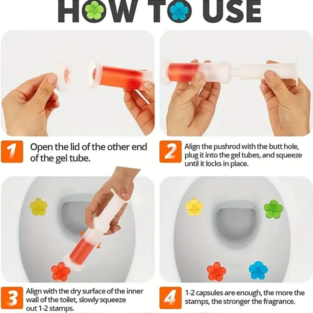 2024 Aroma Flower Toilet Clean - Gel Air Freshener のレビューと価格