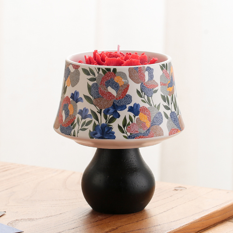 Iris Goblet Wooden Bottom Cand - Home Fragrance Iris のレビューと価格