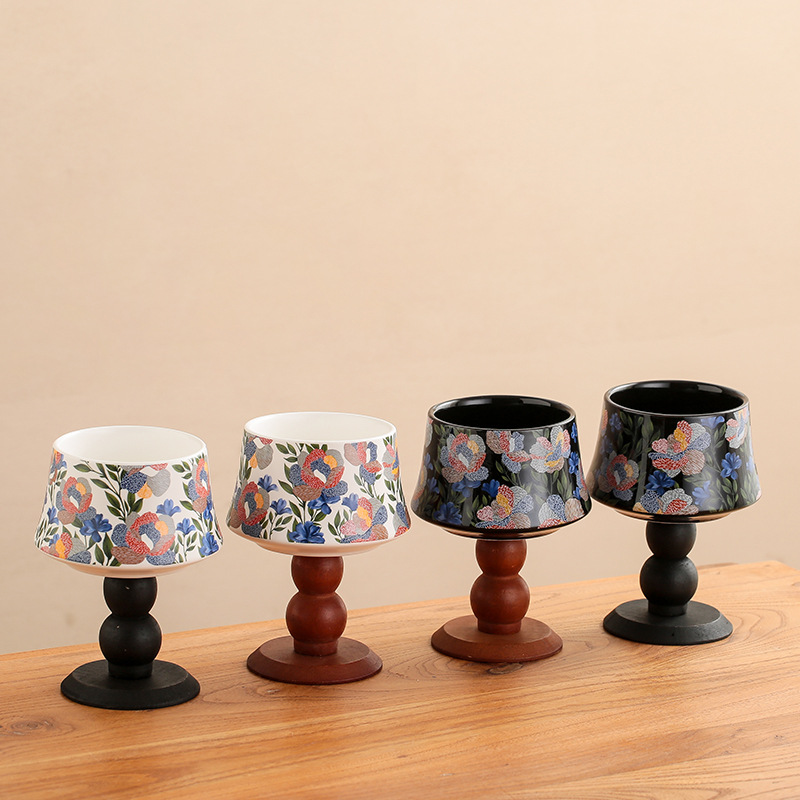 Iris Goblet Wooden Bottom Cand - Home Fragrance Iris のレビューと価格