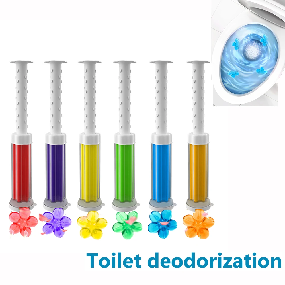 5pcs/Set Flower Aromatic Toile - Gel Air Freshener のレビューと価格
