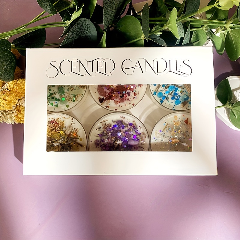 Set of 6 Scented Candles Fragr - Home Fragrance Gift Set のレビューと価格
