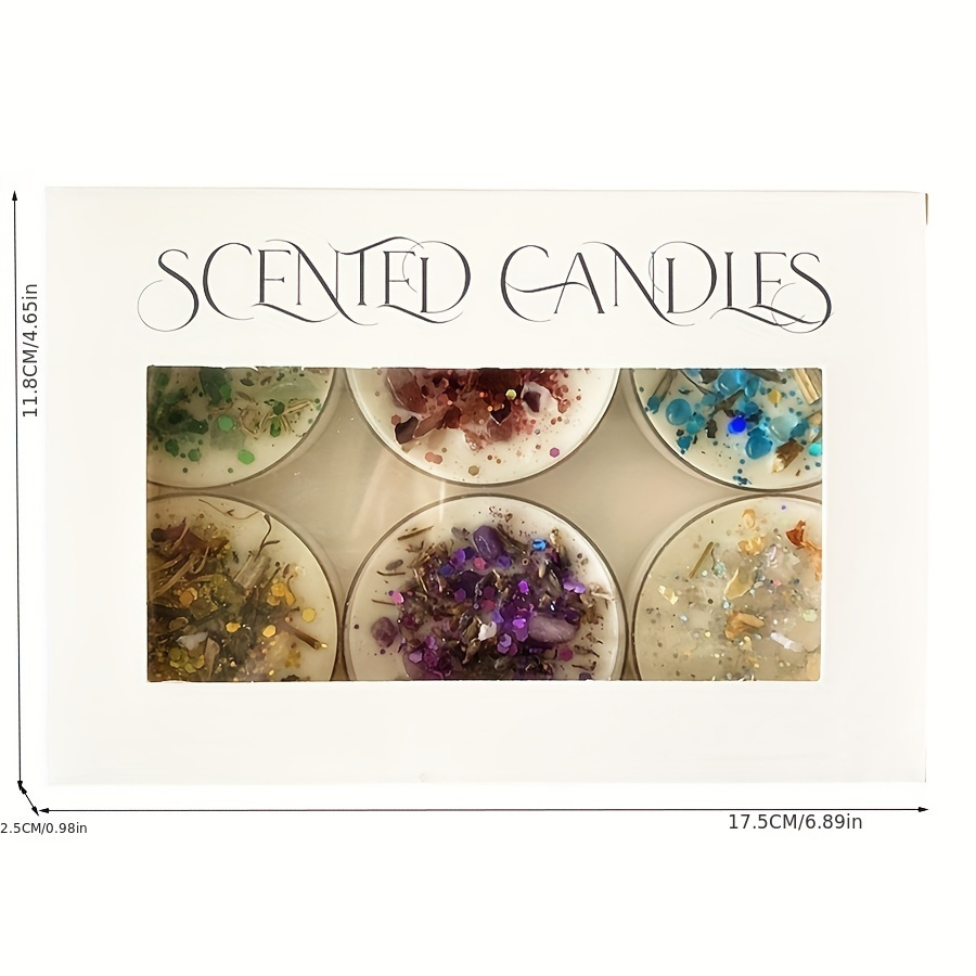 Set of 6 Scented Candles Fragr - Home Fragrance Gift Set のレビューと価格