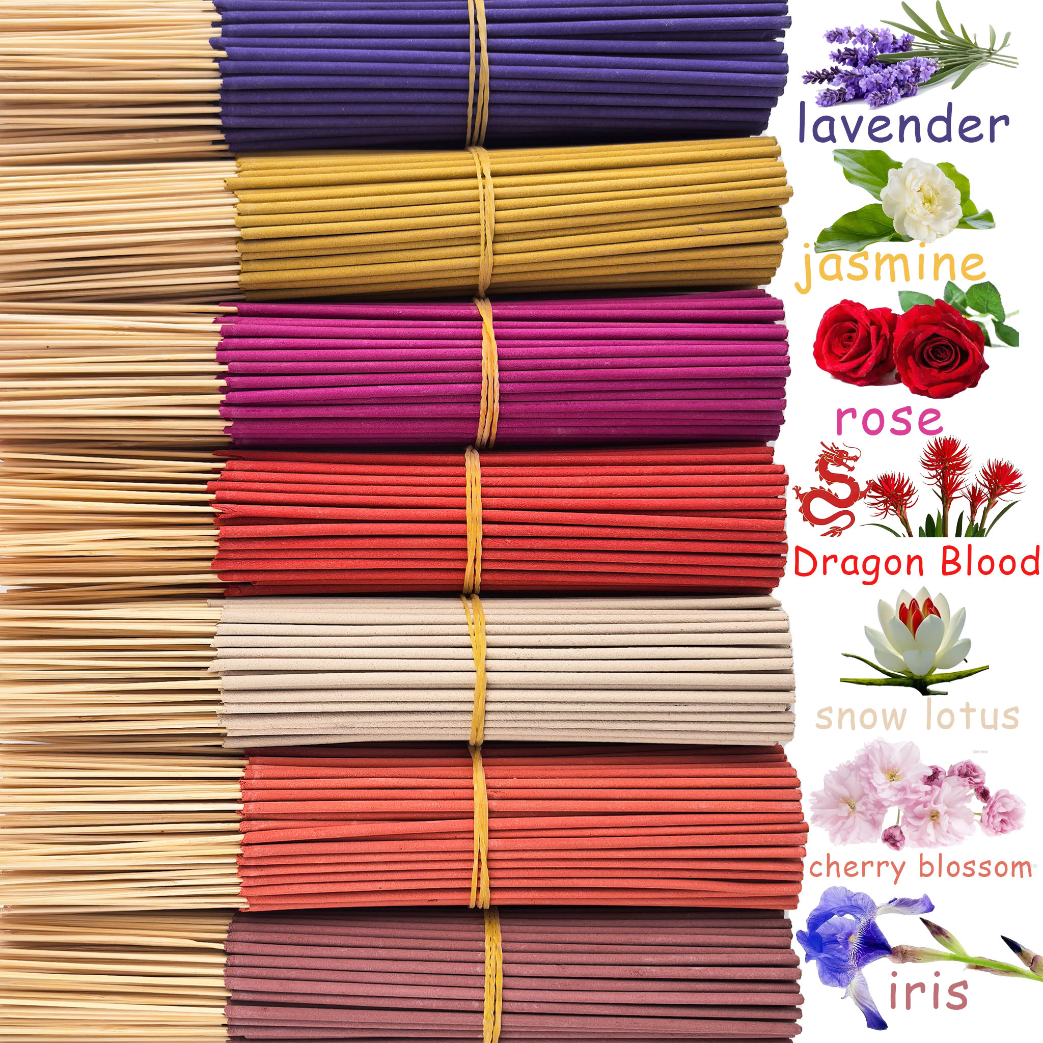 144/354/704 Pieces, 7 Sets of  - Home Fragrance Iris のレビューと価格