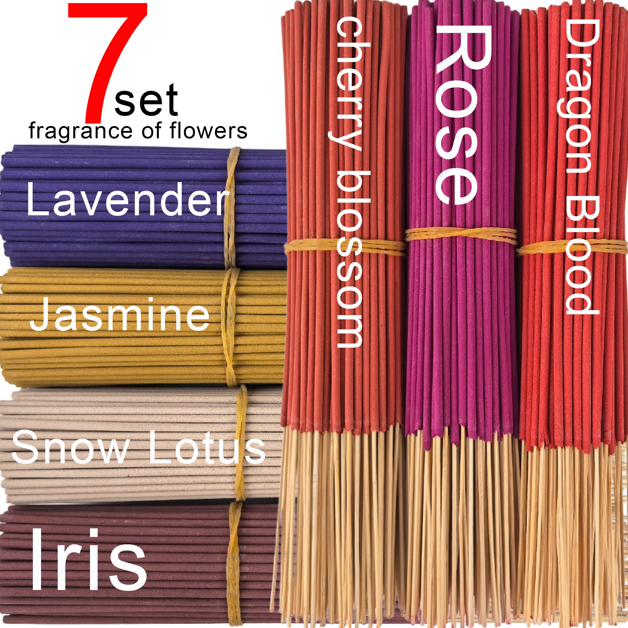 144/354/704 Pieces, 7 Sets of  - Home Fragrance Iris のレビューと価格