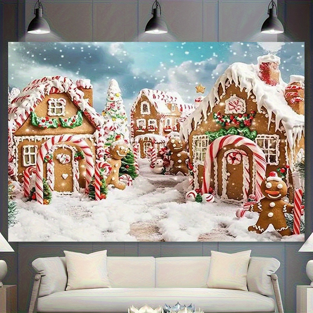 1pc Christmas Gingerbread Vill - Home Fragrance Gingerbread のレビューと価格