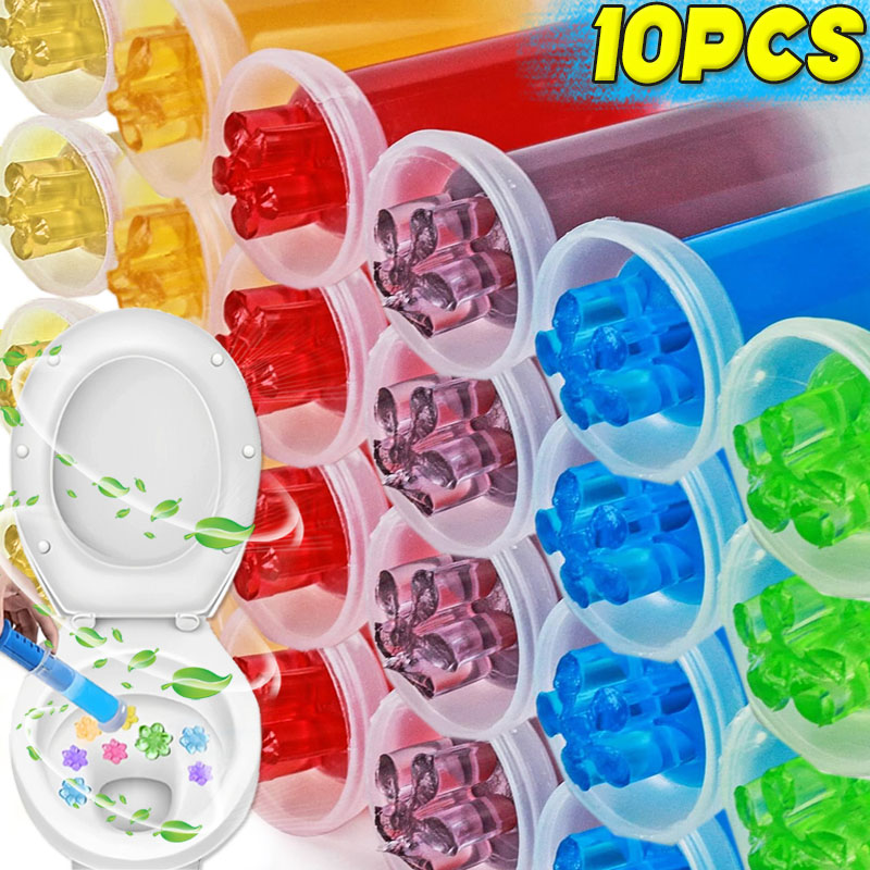 1/10x Flower Toilet Cleaner Ge - Gel Air Freshener のレビューと価格