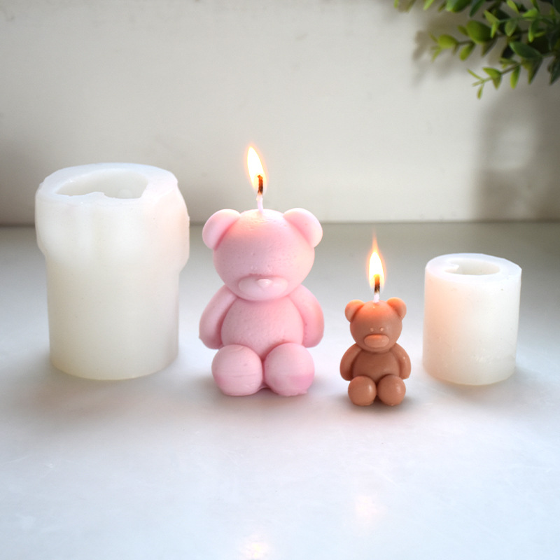 3D hanging bear mold baking ca - Home Fragrance Scented Candle のレビューと価格