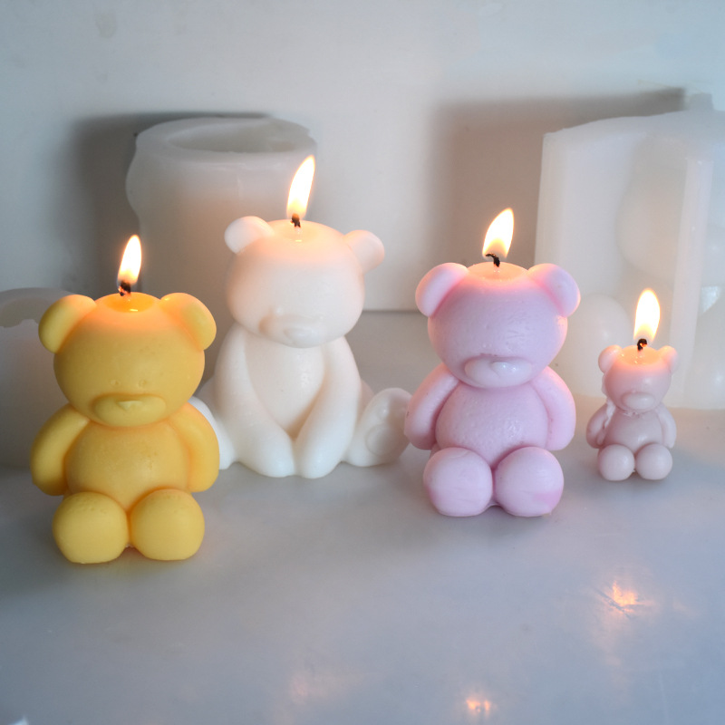 3D hanging bear mold baking ca - Home Fragrance Scented Candle のレビューと価格