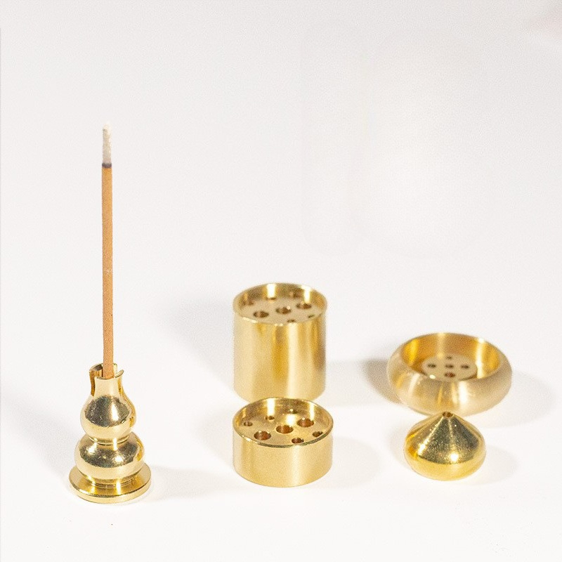 Brass Sandalwood Incense Burne - Home Fragrance Miniso のレビューと価格