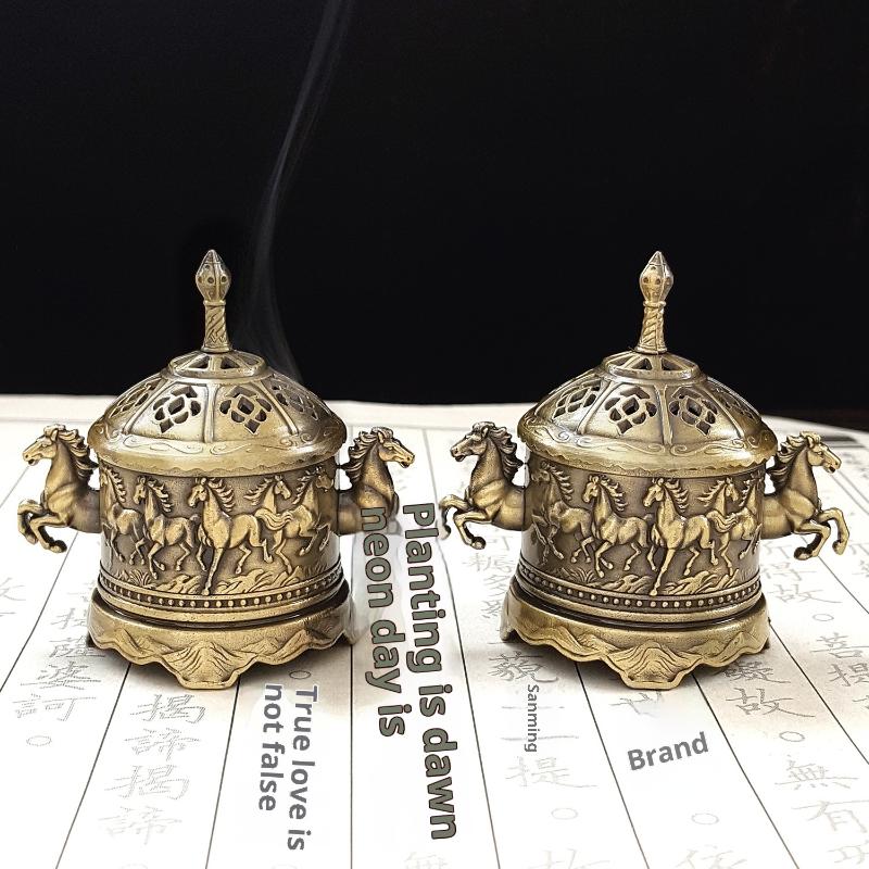 Alloy Incense Burner Hollow Ou - Home Fragrance Miniso のレビューと価格