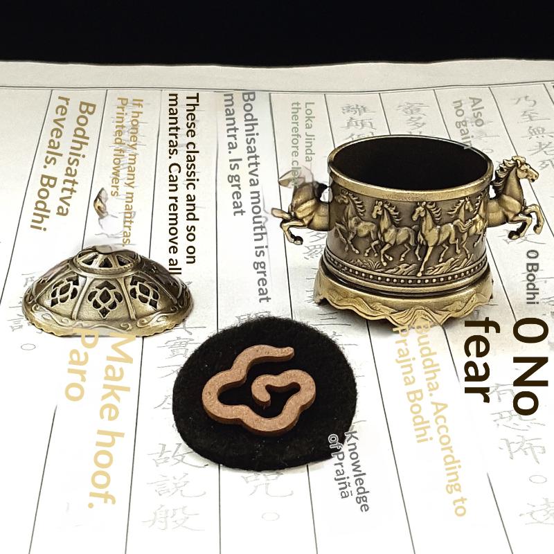 Mini Sandalwood Incense Burner - Home Fragrance Miniso のレビューと価格