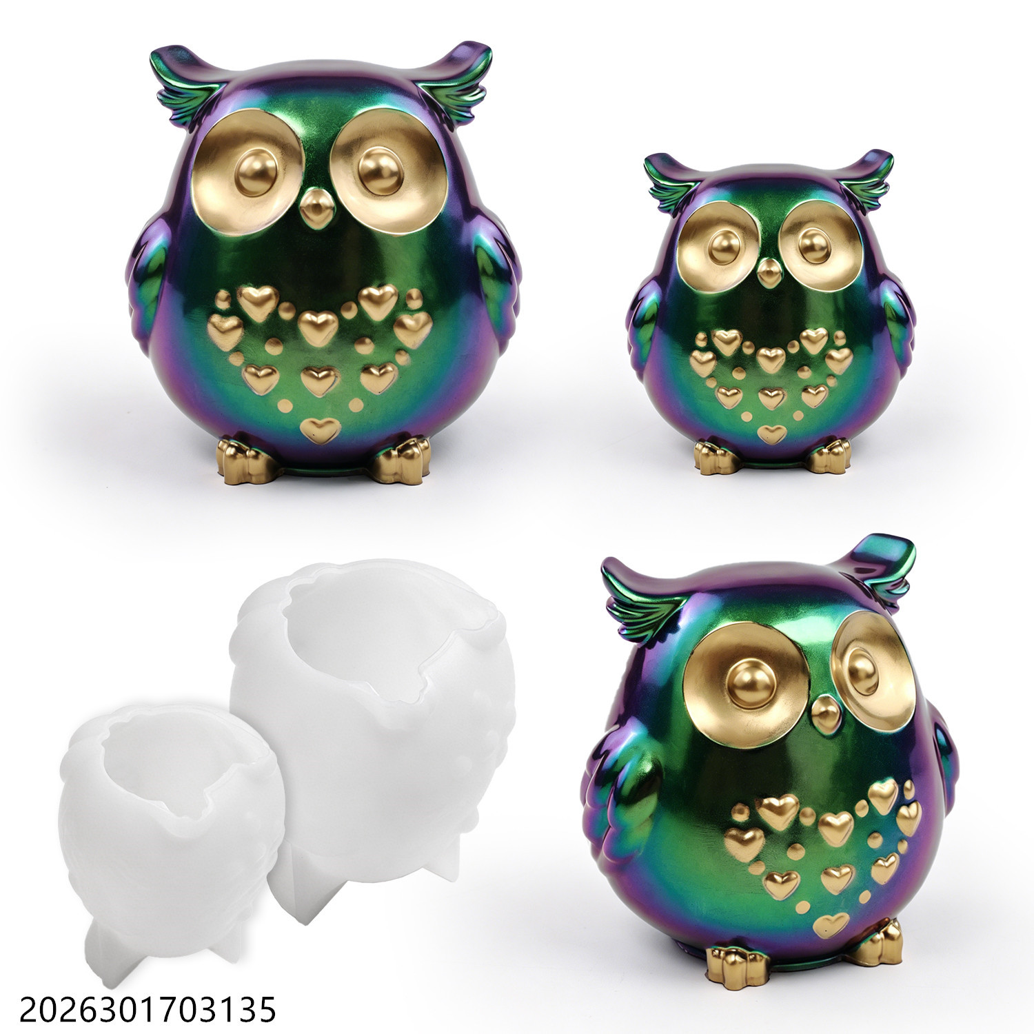 Owl Silicone Mold 3D Bird Shap - Home Fragrance Gift Set のレビューと価格