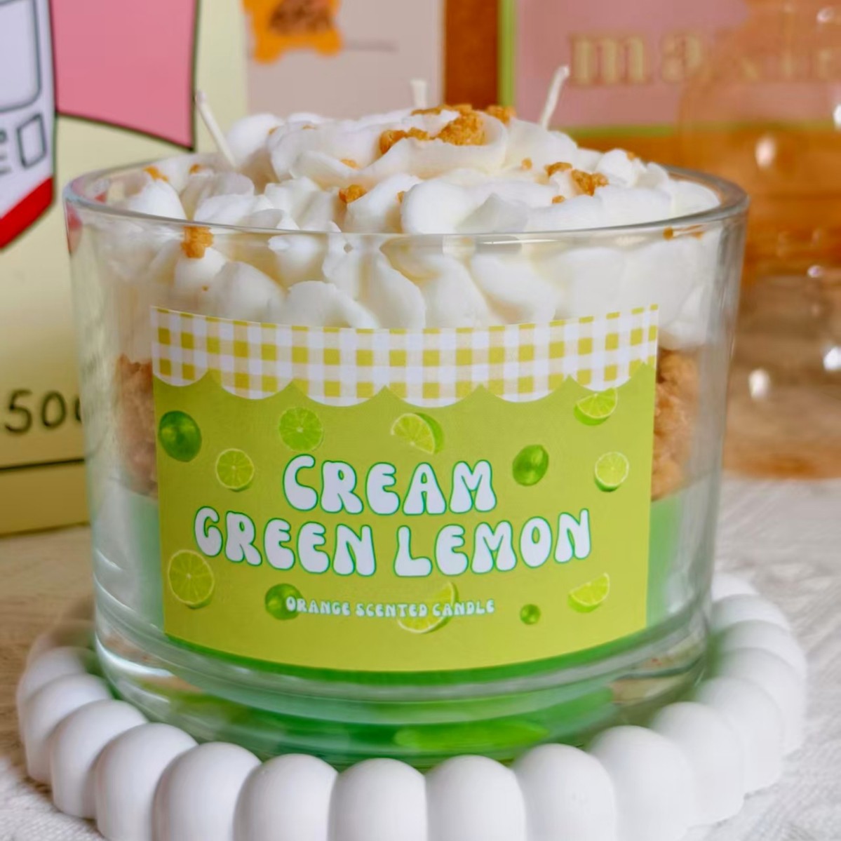 Handmade Fruit Cream Cup Scent - Home Fragrance Gift Set のレビューと価格