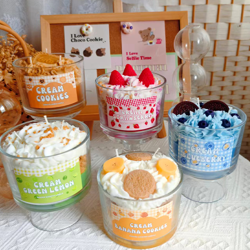 Handmade Fruit Cream Cup Scent - Home Fragrance Gift Set のレビューと価格